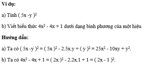 hằng đẳng thức mở rộng