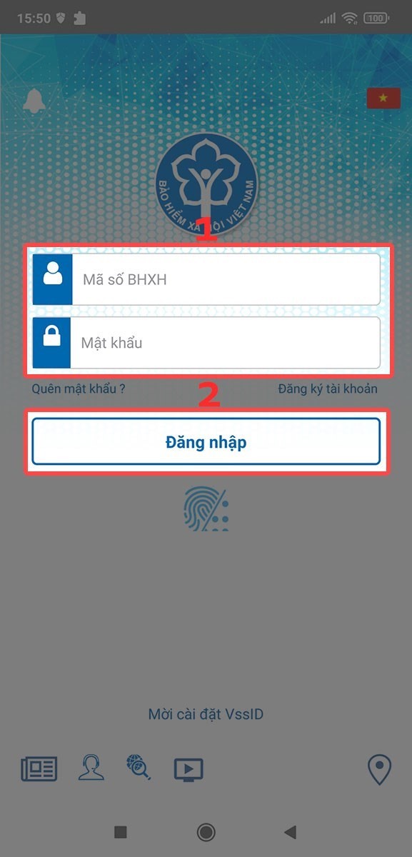 tra cứu quá trình đóng bhxh không cần mã otp
