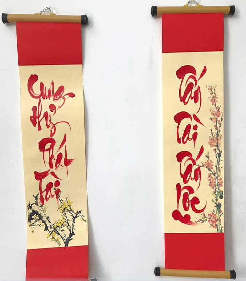 câu chúc tết 4 chữ