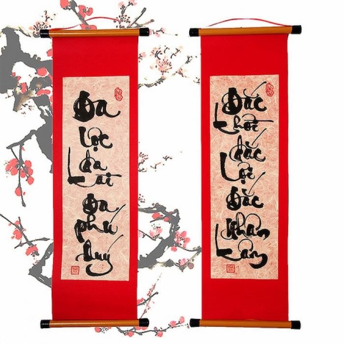 câu chúc tết 4 chữ