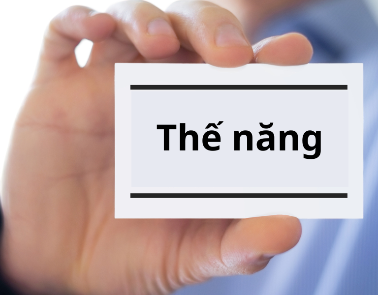 công thức tính thế năng