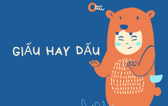 giấu hay dấu