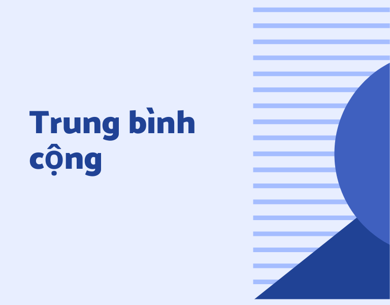 trung bình cộng là gì