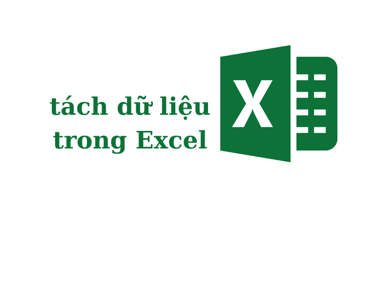 cách tách cột trong excel