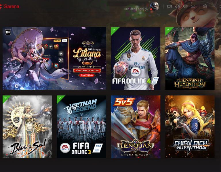 tổng đài garena