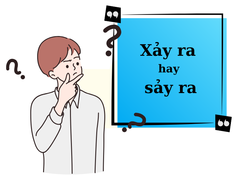 xảy ra hay sảy ra