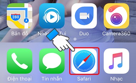 xoá lịch sử safari