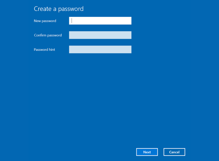 password hint là gì